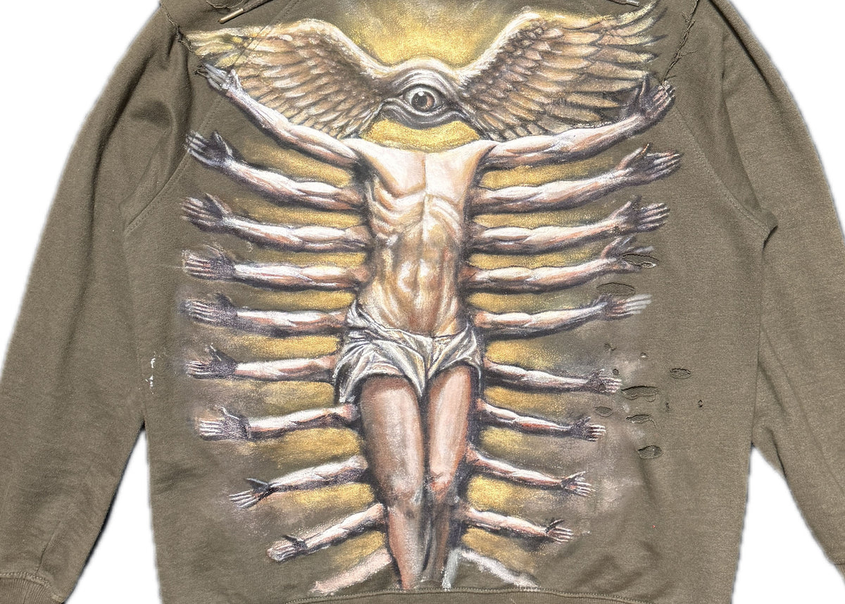 Biblical Angel Hoodie &mdash; view 2